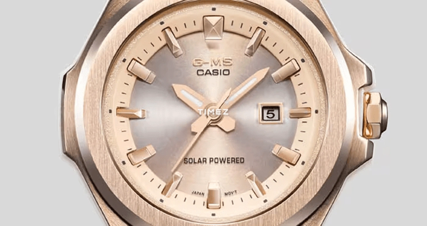Casio,G-MS 42.40x37.10mm,42.40x37.10mm,Resin,White,Quartz,Chronograph,Day,Solar Charging,MSGS500G,MSGS500G-7A2