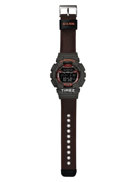 Casio,G-SHOCK 51.20mm,51.20mm,Resin,Black,Grey,Quartz,Countdown,Chronograph,Month,Date,Hardlex,Round,GLS100,GLS100-5