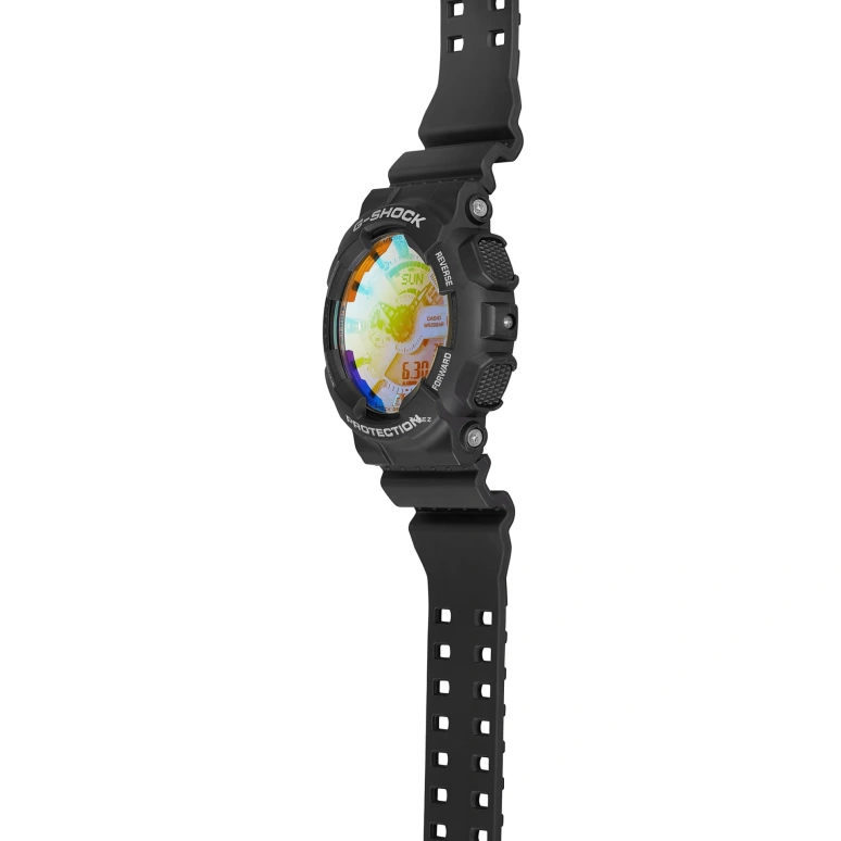 Casio,G-Shock GA-110 51.20mm,51.20mm,Resin,Gradient,Blue,Purple,Quartz,Countdown,Chronograph,Month,Date,Hardlex,Round,GA110SR,GA110SR-1A