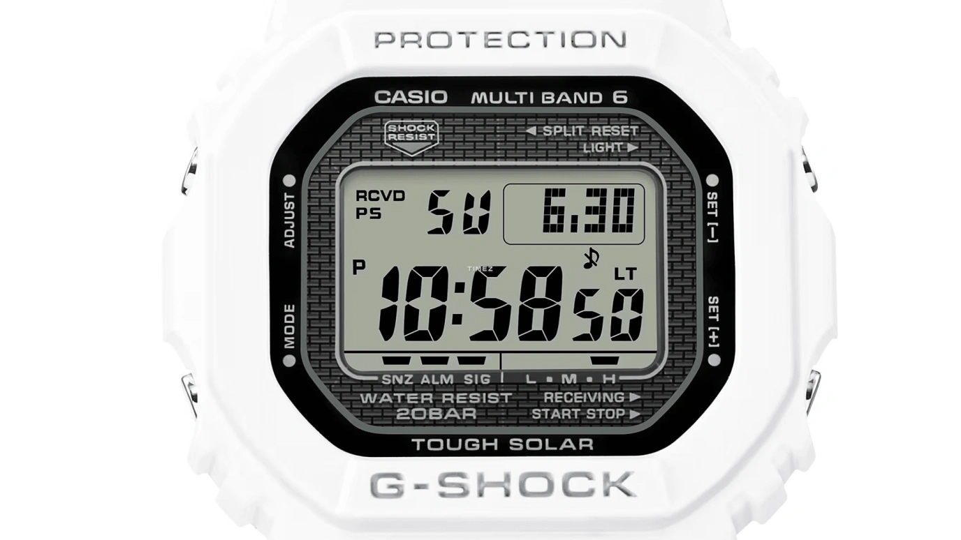 Casio,G-SHOCK 48.90x42.80mm,48.90x42.80mm,Stainless Steel,Black,Grey,Quartz,Countdown,Chronograph,Month,Date,Hardlex,Square,GW5000HS,GW5000HS-7