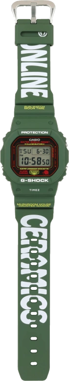 Casio,G-SHOCK 48.90x43.80mm,48.90x43.80mm,Resin,Grey,Quartz,Countdown,Chronograph,Month,Date,Hardlex,Square,DW5600OC23,DW5600OC23-3