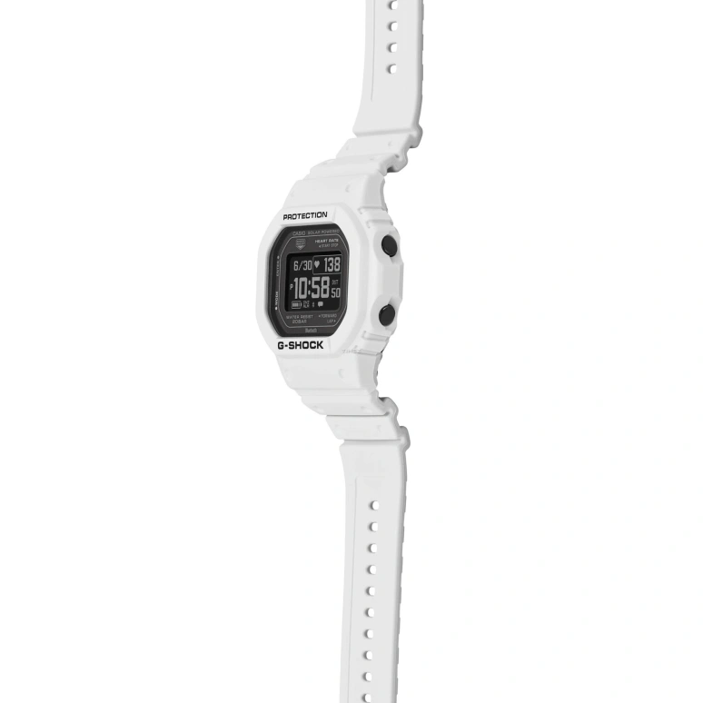 Casio,G-SHOCK 51.10x44.50mm,51.10x44.50mm,Bio-sourced,Black,Quartz,Chronograph,Moonphase,Month,Date,Hardlex,Square,DW,DW-H5600-7