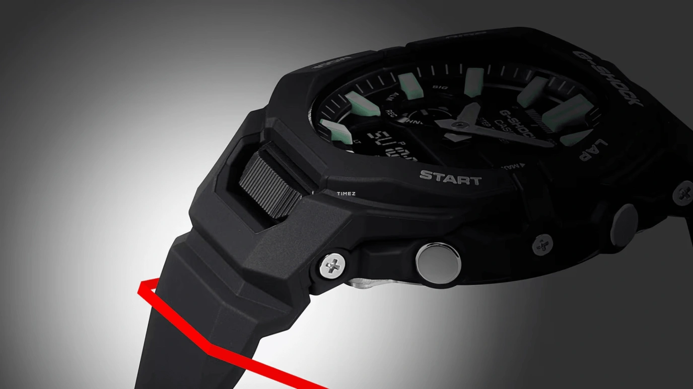 Casio,G-SHOCK 48.50x43.90mm,48.50x43.90mm,Carbon,Bio-sourced,Resin,Black,Quartz,Countdown,Chronograph,Month,Date,Hardlex,Round,GBA950,GBA950-1A