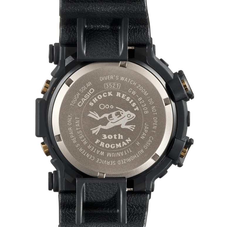 Casio,MASTER OF G - SEA 50.30mm,50.30mm,Titanium,Black,Grey,Quartz,Countdown,Chronograph,Month,Date,Hardlex,Round,GW8230B,GW8230B-9A