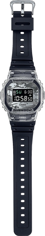 Casio,5600 48.90x42.80mm,48.90x42.80mm,Resin,Multi-Color,Quartz,Countdown,Chronograph,Month,Date,Hardlex,Square,DW5600SKC,DW5600SKC-1