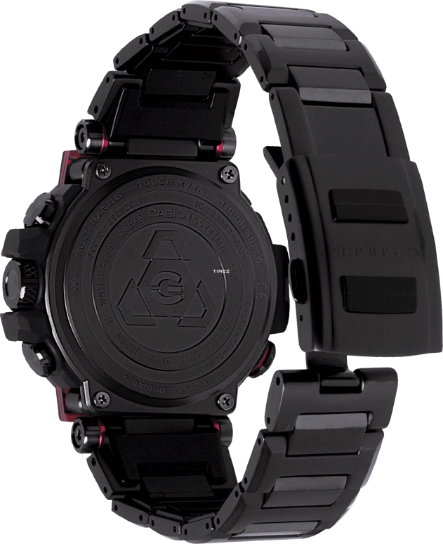 Casio,MTG 55.80x51.70mm,55.80x51.70mm,Resin,Black,Quartz,Countdown,Chronograph,Date,Day,Sapphire,Crystal Glass,Round,MTGB1000XBD1