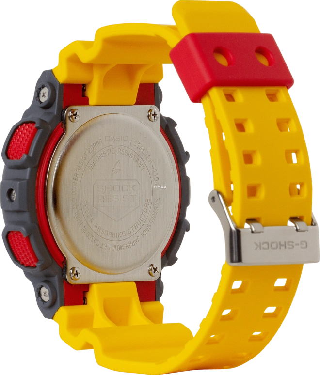 Casio,G-Shock GA-110 51.20mm,51.20mm,Resin,Yellow,Quartz,Countdown,Chronograph,Month,Date,Hardlex,Round,GA110Y,GA110Y-9A