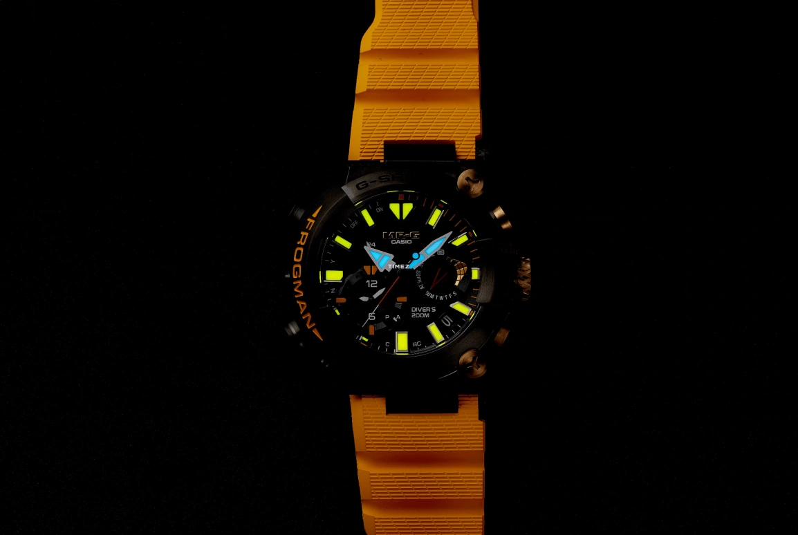Casio,MR-G 49.70mm,49.70mm,Titanium,Black,Quartz,Countdown,Chronograph,Date,Day,Round,MRGBF1000E1A9
