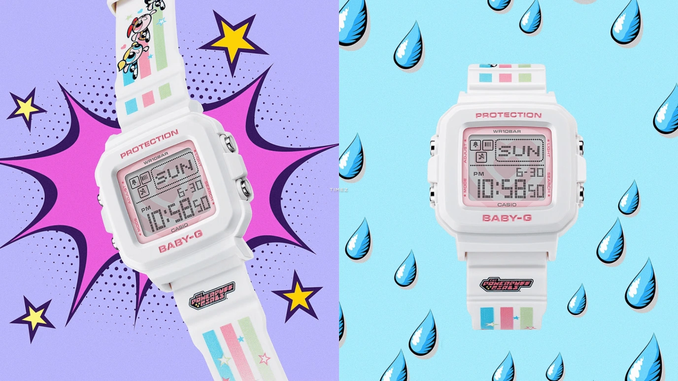 Casio,BGD-10 42.80x39mm,42.80x39mm,Resin,Pink Red,Quartz,Countdown,Chronograph,Month,Date,Hardlex,Square,BGD10KPP,BGD10KPP-7