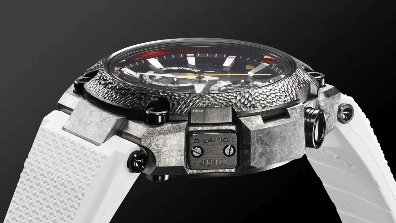Casio,MR-G 49.80mm,49.80mm,Titanium,Black,Quartz,Countdown,Chronograph,Day,Dule Time,Sapphire,Round,MRGB2000SG1A