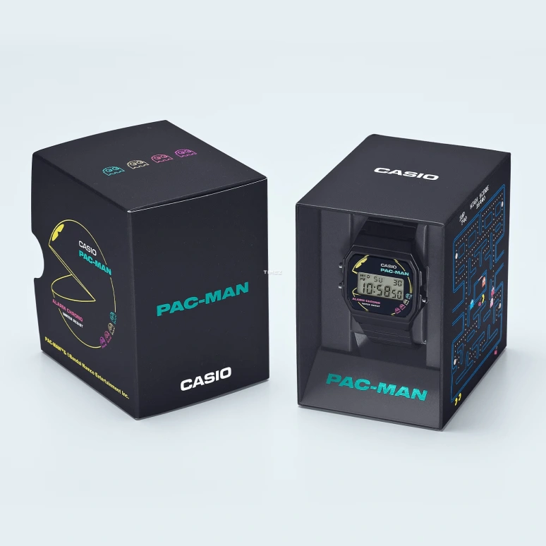Casio,Standard 38.20x35.20mm,38.20x35.20mm,Bio-sourced,Resin,Grey,Black,Quartz,Chronograph,Date,Day,Hour Strike,Plexi,Square,F91WPC,F91WPC-1A