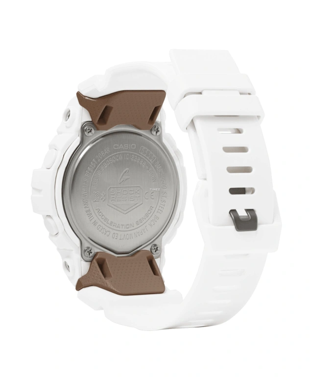 Casio,G-SHOCK 50.70x45.20mm,50.70x45.20mm,Resin,White,Quartz,Countdown,Chronograph,Month,Date,Hardlex,Round,GMAB800,GMAB800-7A