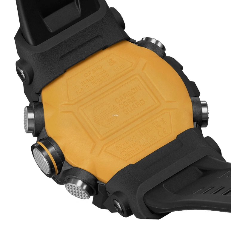 Casio,MASTER OF G - LAND 55.40x51.30mm,55.40x51.30mm,Resin,Carbon,Black,Quartz,Countdown,Chronograph,Month,Date,Hardlex,Round,GGB100Y,GGB100Y-1A
