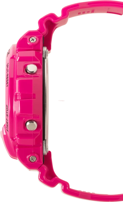 Casio,G-Shock 6900 53.20x50mm,53.20x50mm,Bio-sourced,Resin,Silver,Pink Red,Quartz,Countdown,Chronograph,Month,Date,Hardlex,Round,DW6900RCS,DW6900RCS-4