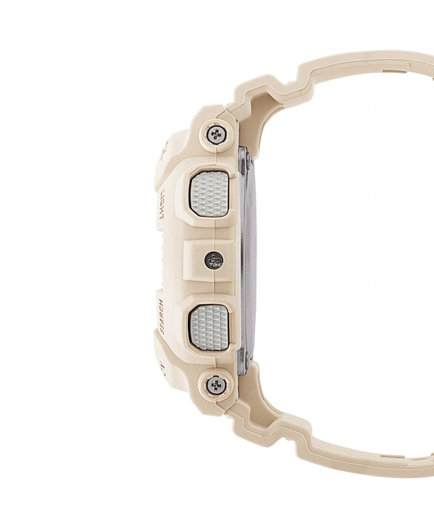 Casio,G-SHOCK 45.90mm,45.90mm,Resin,Pink,Quartz,Countdown,Chronograph,Month,Date,Hardlex,Round,GMAS130PA,GMAS130PA-4A