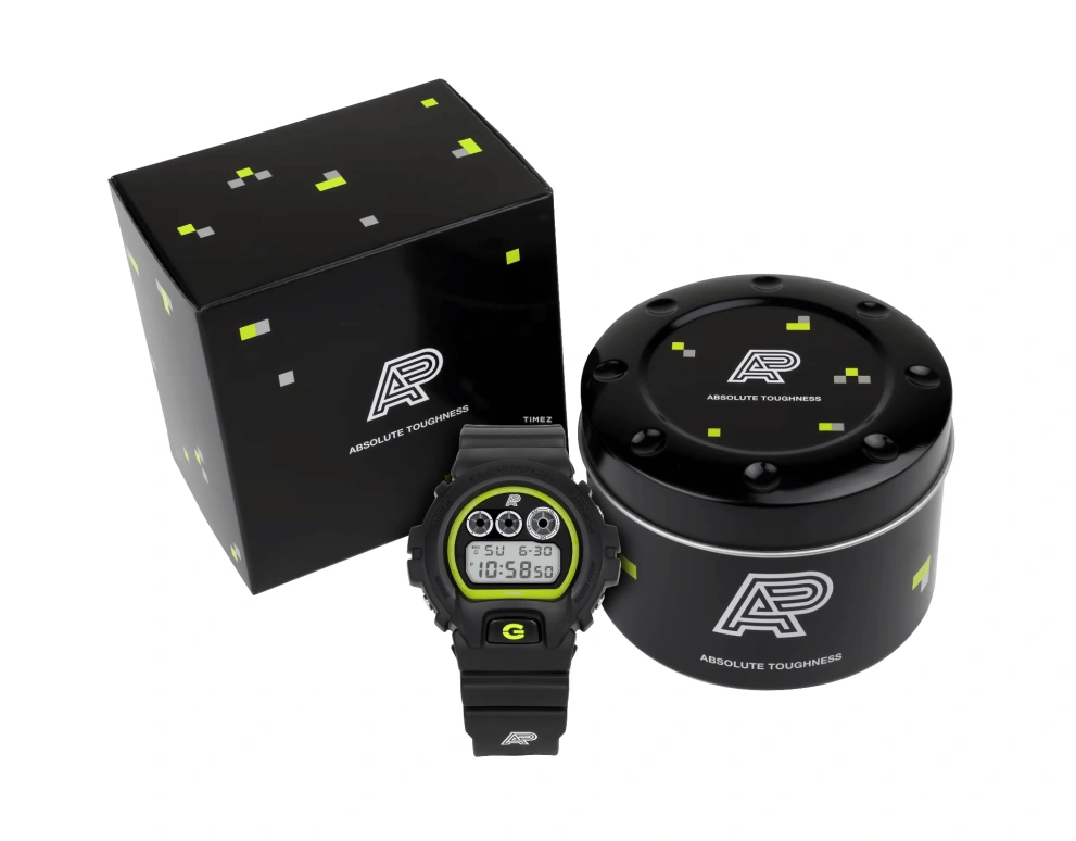 Casio,G-Shock 6900 50mm,50mm,Resin,Black,Quartz,Countdown,Chronograph,Month,Date,Hardlex,Round,DW6900AP23,DW6900AP23-1