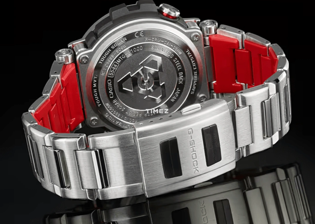 Casio,G-SHOCK 55.80x51.70mm,55.80x51.70mm,Resin,Black,Quartz,Countdown,Chronograph,Date,Day,Sapphire,Crystal Glass,Round,MTGB1000D,MTGB1000D-1A