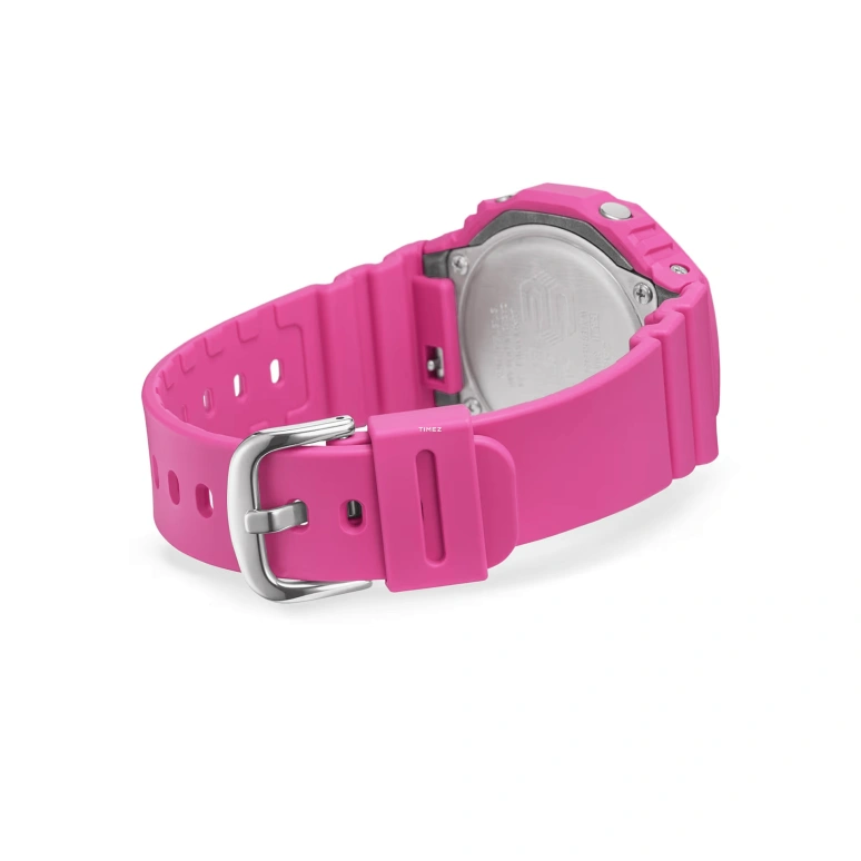 Casio,G-SHOCK 46.20x42.90mm,46.20x42.90mm,Carbon,Resin,Pink Red,Quartz,Countdown,Chronograph,Month,Date,Hardlex,Octagon,GMAS2100P,GMAS2100P-4A