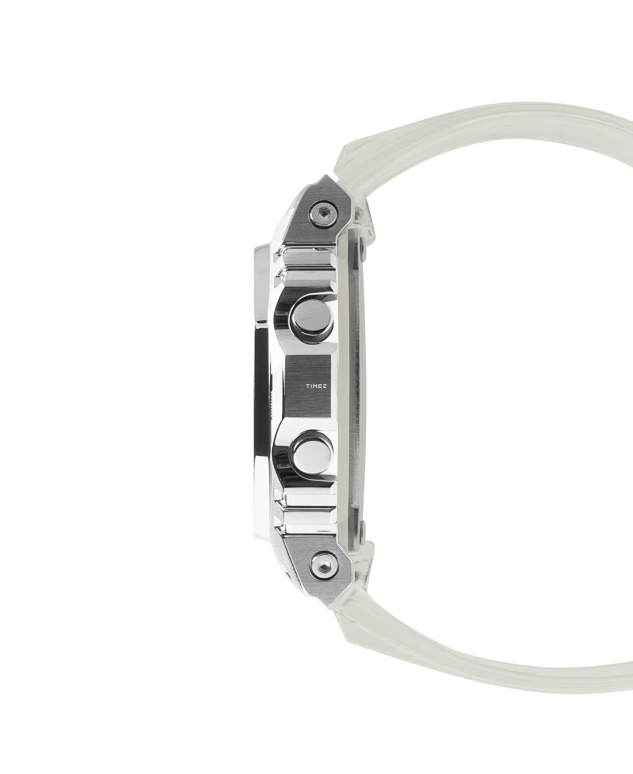 Casio,G-SHOCK 49.60x43.20mm,49.60x43.20mm,Resin,Stainless Steel,Grey,Quartz,Countdown,Chronograph,Month,Date,Hardlex,Square,GM5600SCM,GM5600SCM-1
