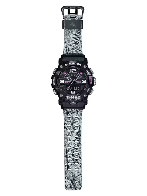 Casio,MASTER OF G - LAND 51.30mm,51.30mm,Resin,Black,Quartz,Countdown,Chronograph,Month,Date,Hardlex,Round,GGB100BTN,GGB100BTN-1A