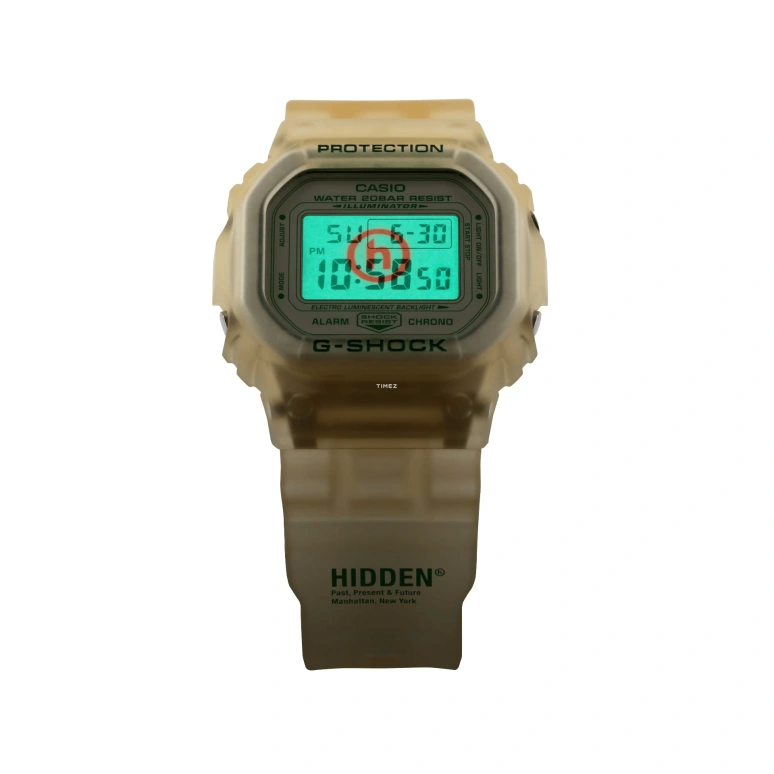 Casio,G-SHOCK 48.90x43.80mm,48.90x43.80mm,Resin,Cream,Grey,Quartz,Countdown,Chronograph,Month,Date,Hardlex,Square,DW5600HDN22,DW5600HDN22-7