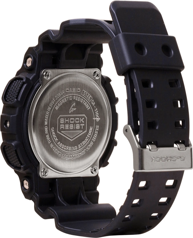 Casio,G-SHOCK 55x51.20mm,55x51.20mm,Resin,Green,Quartz,Countdown,Chronograph,Month,Date,Hardlex,Round,GA110CD,GA110CD-1A3