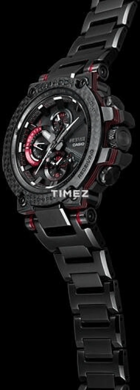 Casio,MTG 51.70mm,51.70mm,Resin,Black,Quartz,Countdown,Chronograph,Day,Dule Time,Sapphire,Round,MTG,MTG-B1000XBD-1A