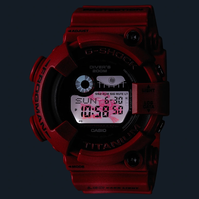 Casio,MASTER OF G - SEA 52x50.30mm,52x50.30mm,Titanium,Bio-sourced,Resin,Black,Quartz,Countdown,Chronograph,Month,Date,Hardlex,Round,GW8230NT,GW8230NT-4