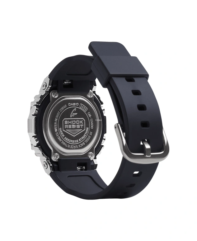 Casio,G-SHOCK 43.80x38.40mm,43.80x38.40mm,Resin,Black,Quartz,Countdown,Chronograph,Month,Date,Hardlex,Square,GMS5600,GMS5600-1