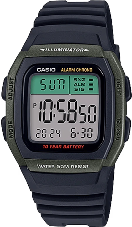 Casio DIGITAL W96H-3AV