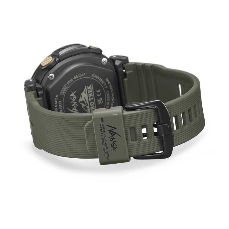 Casio,PROTREK 51.60x51.50mm,51.60x51.50mm,Stainless Steel,Black,Quartz,Countdown,Chronograph,Month,Date,Hardlex,Round,PRW6630NA,PRW6630NA-1A3