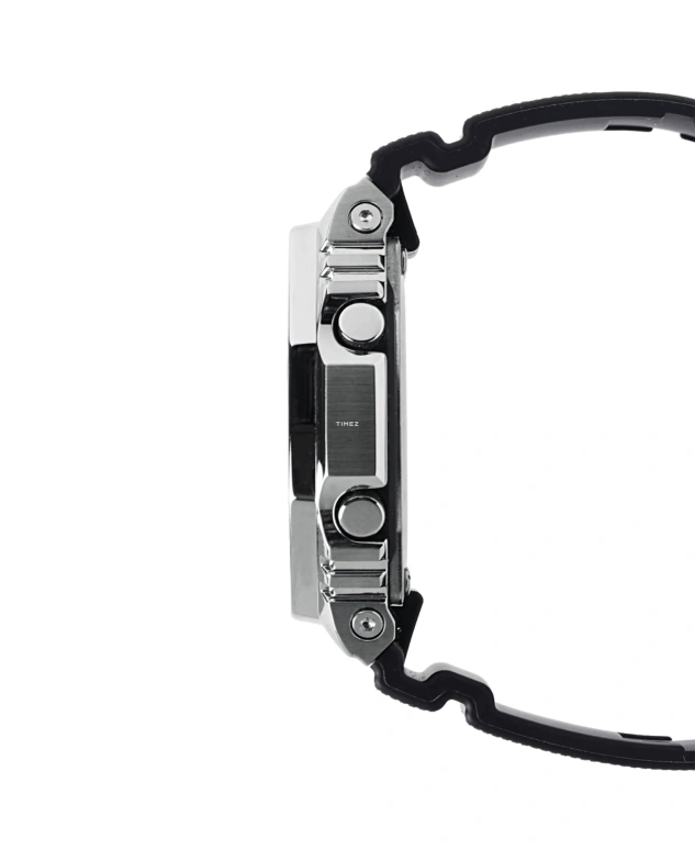 Casio,G-STEEL 49.30x44.40mm,49.30x44.40mm,Bio-sourced,Resin,Stainless Steel,Green,Quartz,Countdown,Chronograph,Month,Date,Hardlex,Octagon,GBM2100A,GBM2100A-1A3