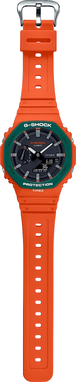 Casio,G-SHOCK 48.50x45.40mm,48.50x45.40mm,Resin,Carbon,Black,Quartz,Countdown,Chronograph,Month,Date,Hardlex,Round,GA2110SC,GA2110SC-4A