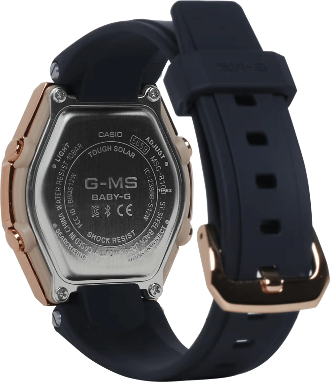 Casio,G-MS 47.50x37.20mm,47.50x37.20mm,Resin,Stainless Steel,Silver,Quartz,Countdown,Chronograph,Month,Date,Hardlex,Octagon,MSGB100G,MSGB100G-1A