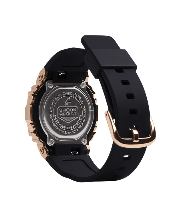 Casio,5600 43.80x38.40mm,43.80x38.40mm,Resin,Black,Quartz,Countdown,Chronograph,Month,Date,Hardlex,Square,GMS5600PG,GMS5600PG-1