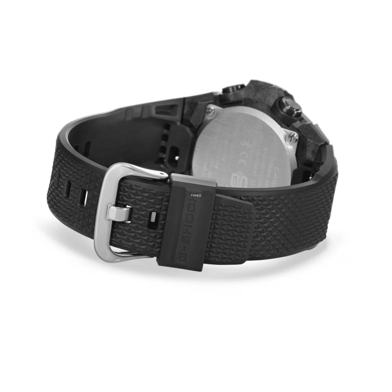 Casio,G-STEEL 49.60mm,49.60mm,Stainless Steel,Black,Quartz,Countdown,Chronograph,Month,Date,Hardlex,Round,GSTB400X,GSTB400X-1A4