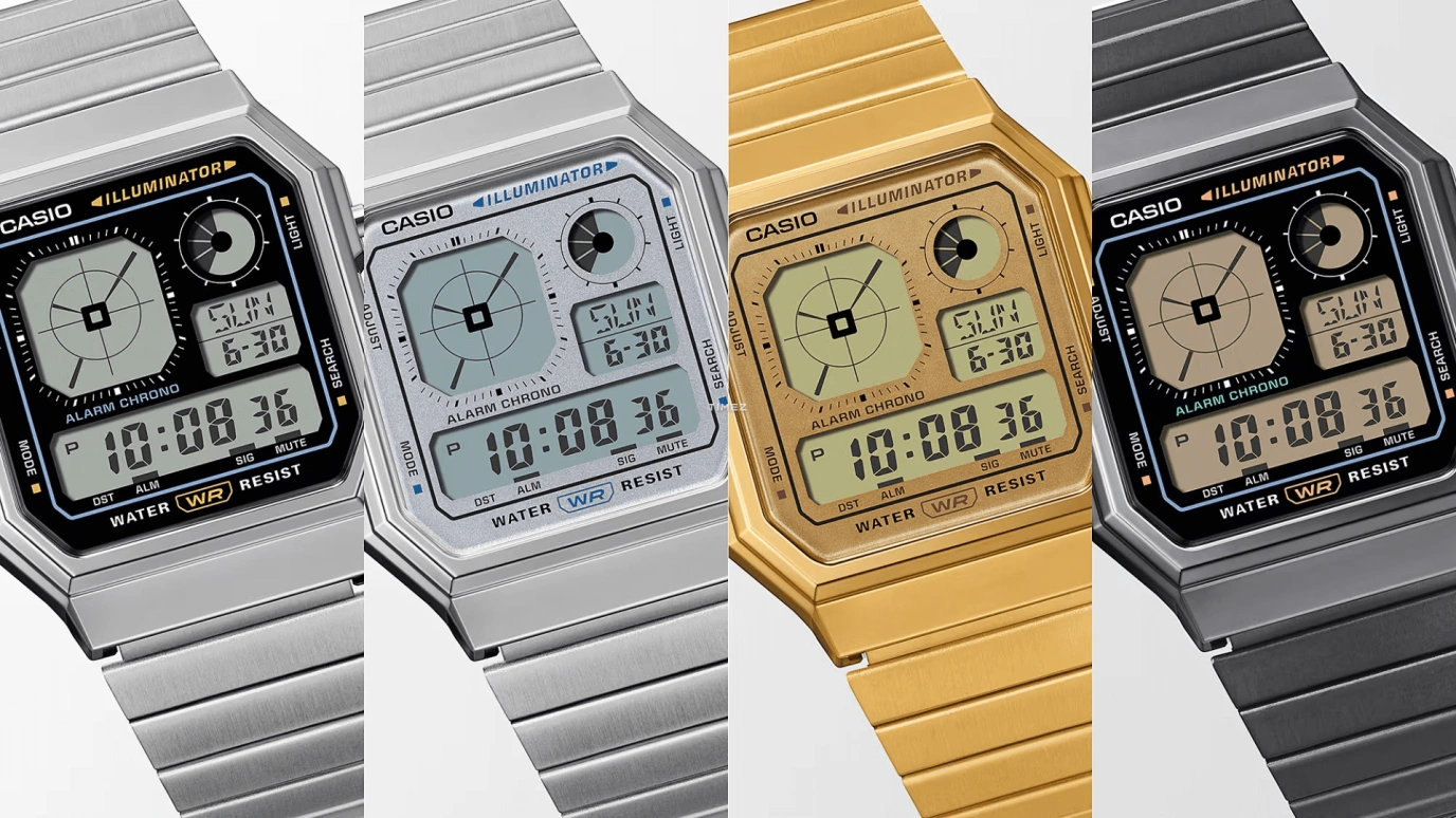 Casio,VINTAGE 40.50x33.90mm,40.50x33.90mm,Resin,Silver,Grey,Quartz,Countdown,Chronograph,Month,Date,Plexi,Glass,Square,A130WE,A130WE-7A