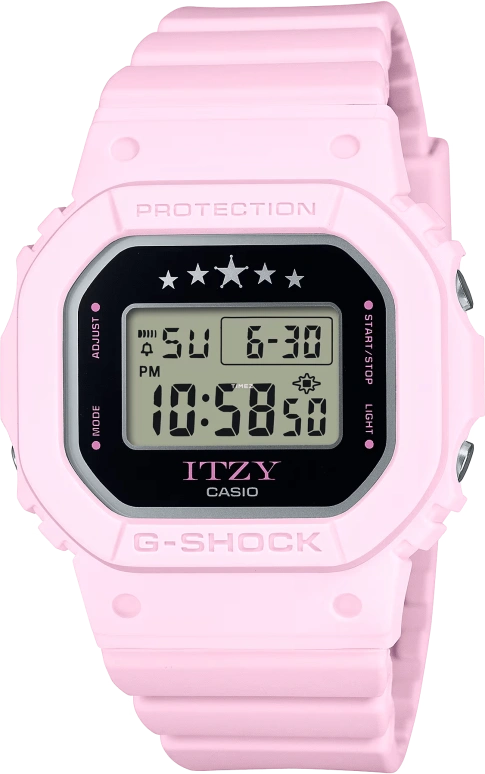 Casio,G-SHOCK 45.70x40.50mm,45.70x40.50mm,Bio-sourced,Resin,Black,Grey,Quartz,Countdown,Chronograph,Month,Date,Hardlex,Square,GMDS5610IT,GMDS5610IT-4B