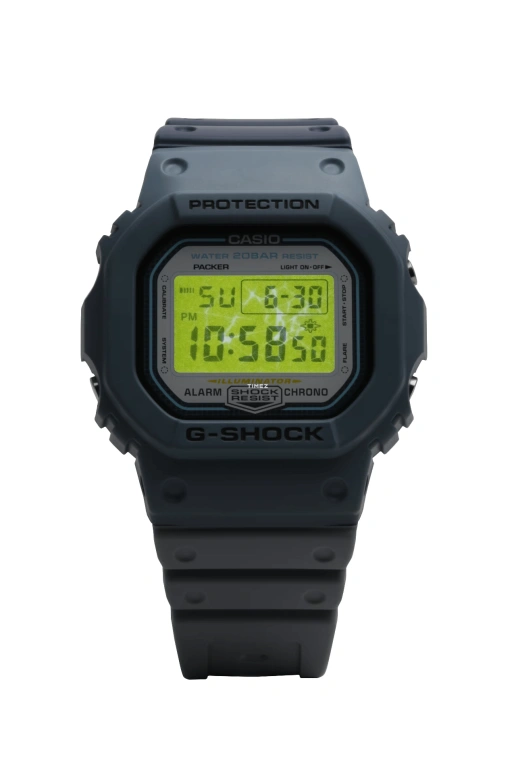 Casio,G-SHOCK 48.90x42.80mm,48.90x42.80mm,Resin,White,Grey,Quartz,Countdown,Chronograph,Month,Date,Hardlex,Square,DW5600PCK23,DW5600PCK23-2