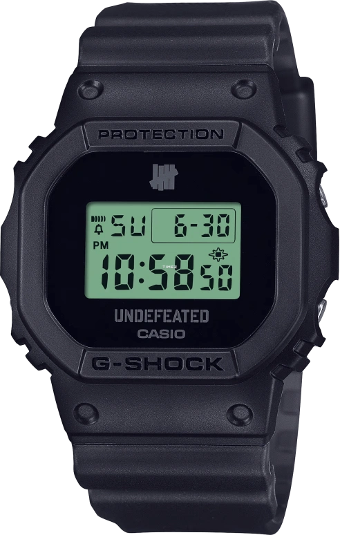 Casio,5600 48.90x43.80mm,48.90x43.80mm,Bio-sourced,Resin,Carbon,Black,Green,Quartz,Countdown,Chronograph,Month,Date,Hardlex,Square,DWE5600UD,DWE5600UD-1
