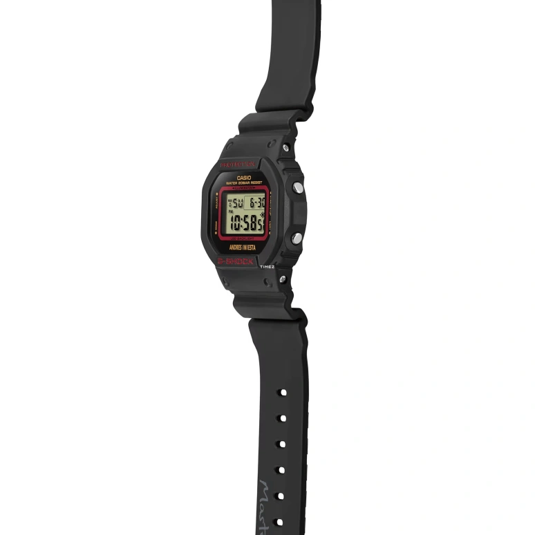 Casio,G-SHOCK 48.90x42.80mm,48.90x42.80mm,Bio-sourced,Resin,Black,Quartz,Countdown,Chronograph,Month,Date,Hardlex,Square,DW5600AI,DW5600AI-1