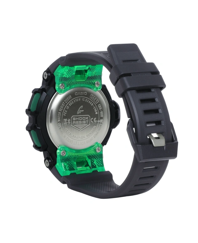 Casio,G-SHOCK 48.90mm,48.90mm,Resin,Black,Quartz,Countdown,Chronograph,Month,Date,Hardlex,Round,GBA900SM,GBA900SM-1A3