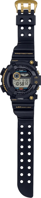Casio,MASTER OF G - SEA 50.30mm,50.30mm,Titanium,Black,Grey,Quartz,Countdown,Chronograph,Month,Date,Hardlex,Round,GW8230B,GW8230B-9A