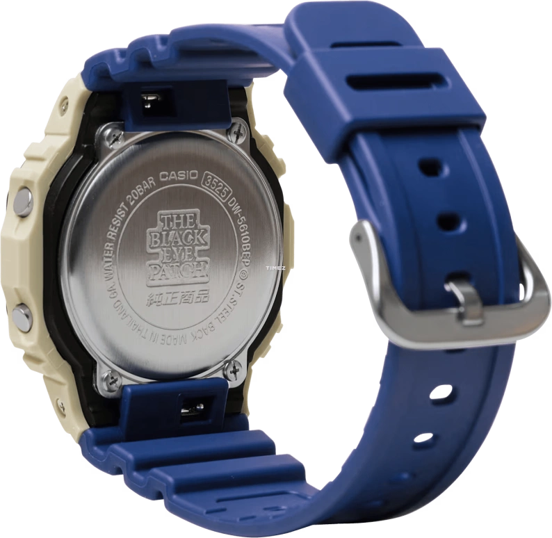 Casio,5600 48.90x43.80mm,48.90x43.80mm,Resin,Bio-sourced,Grey,Quartz,Countdown,Chronograph,Month,Date,Hardlex,Square,DW5610BEP,DW5610BEP-2