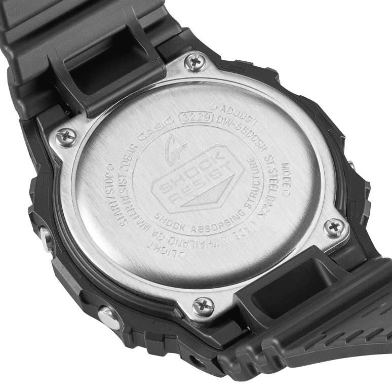 Casio,G-SHOCK 48.90x42.80mm,48.90x42.80mm,Resin,Gradient,Rainbow,Quartz,Countdown,Chronograph,Month,Date,Hardlex,Square,DW5600SR,DW5600SR-1