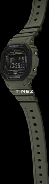 Casio,5600 48.90x43.80mm,48.90x43.80mm,Resin,Black,Quartz,Countdown,Chronograph,Month,Date,Hardlex,Square,DW5610SU,DW5610SU-3