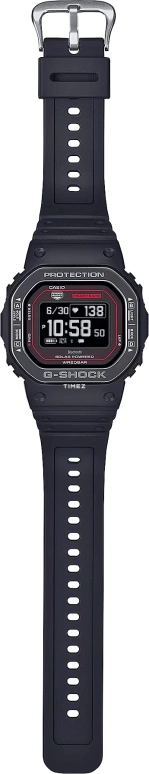 Casio,G-SHOCK 51.10x44.50mm,51.10x44.50mm,Bio-sourced,Black,Quartz,Chronograph,Moonphase,Month,Date,Hardlex,Square,DW,DW-H5600MB-1A4