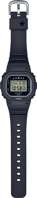 Casio,G-SHOCK 45.70x40.50mm,45.70x40.50mm,Bio-sourced,Resin,Black,Quartz,Countdown,Chronograph,Month,Date,Hardlex,Square,GMDS5610IT,GMDS5610IT-1