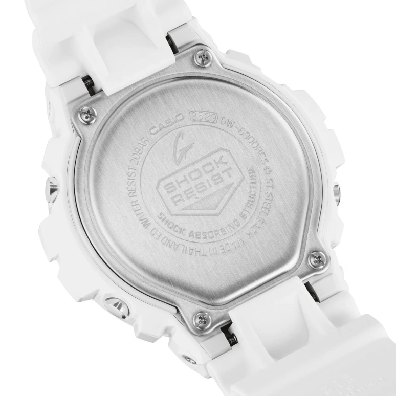 Casio,G-Shock 6900 53.20x50mm,53.20x50mm,Bio-sourced,Resin,Blue,Green,Quartz,Countdown,Chronograph,Month,Date,Hardlex,Round,DW6900RCS,DW6900RCS-7