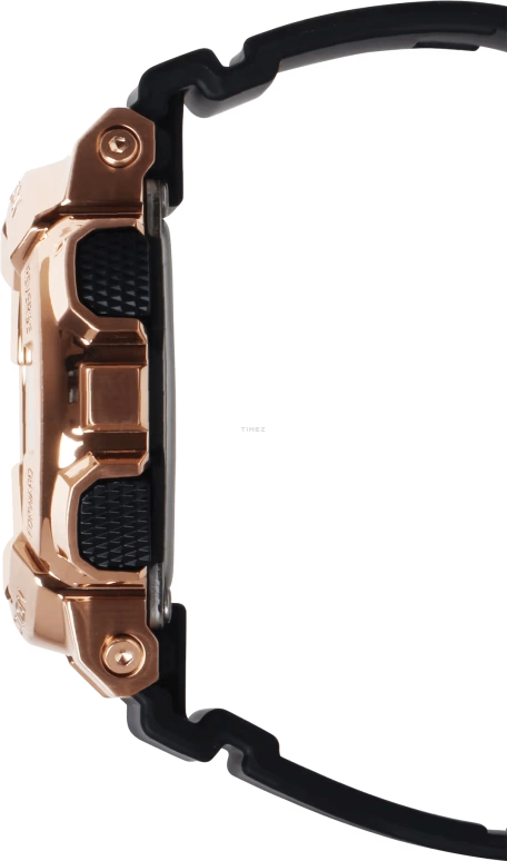 Casio,G-SHOCK 46x42mm,46x42mm,Resin,Stainless Steel,Pink Gold,Quartz,Countdown,Chronograph,Month,Date,Hardlex,Round,GMS110PG,GMS110PG-1A